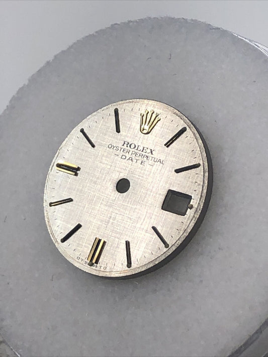 Original Rolex Lady Date Gray Dial Gold Stick Hour Markers-OT Swiss TO Part 6917