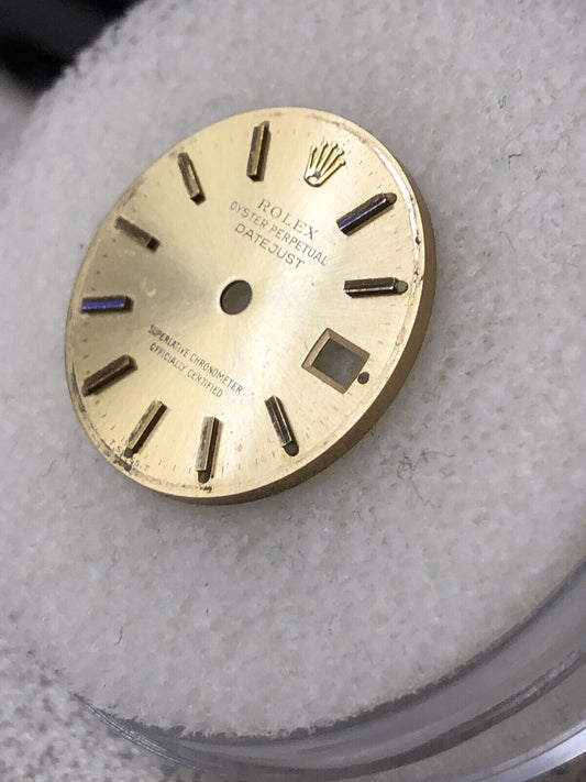 Rolex Lady Datejust 26mm Champagne Dial Part-T Swiss T-6900-6917-69173-69178