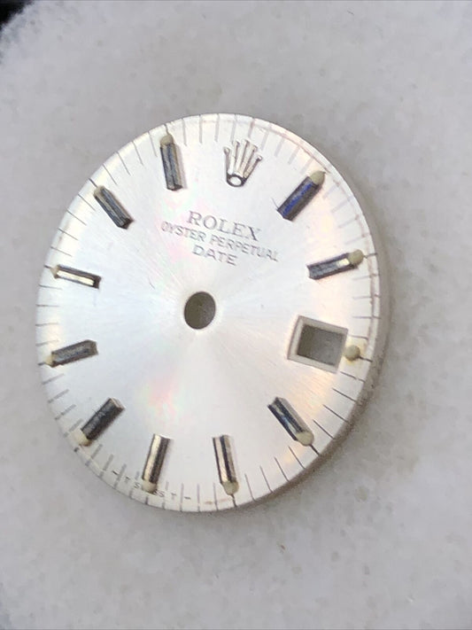 Original Rolex Lady Date 26mm Silver Stick Dial part-T Swiss T-6917