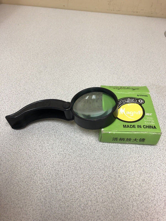 Brand New 50mm Magnifying Loupe With Folding Handle