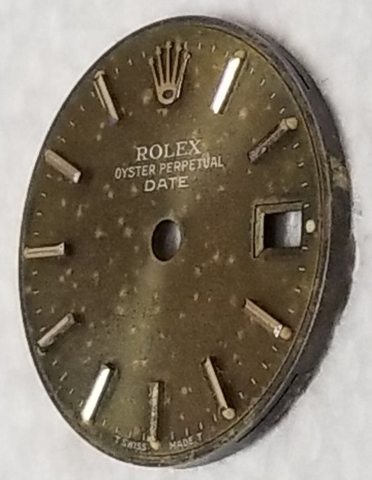 Genuine Rolex Lady Date 26mm Stick Hour Mark Dial Only-T Swiss Made T-6917