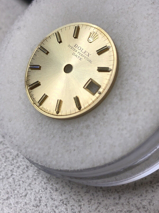 Rolex Lady Date 26mm Champagne Stick Hour Mark Dial Part-T Swiss Made T-6917