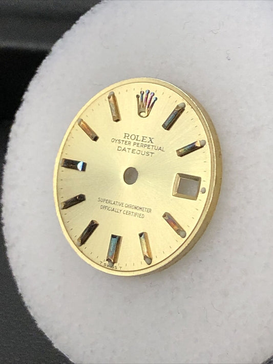 Rolex Lady Datejust 26mm Champagne Stick Marker Dial-T Swiss T-6917-69173